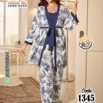 بيجامه 3 قطع بيج سايز