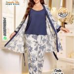 بيجامه 3 قطع بيج سايز