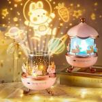 مصباح إسقاط سحري يعرض رسومات متحركة