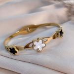 اسوره استنلس ورده ابيض واسود