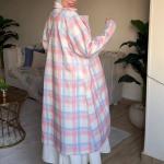 طقم 4 قطع بلورو طويل مطبوع