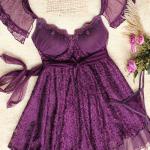 لانجري الوان قصير درعات فراشه