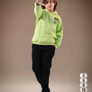 سويتشرت ميلتون مبطن اخضر فاتح