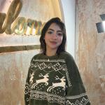 بلوزه كريسماس قطيفه مستورد الوان