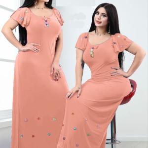 عبايه بيت دلع الوان مطعمه ورد