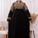 عبايه قطيفة هايدي الوان نقشه سمبوسكه