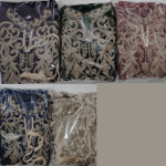 عبايه قطيفه الملكه نقش ذهبي بالكامل