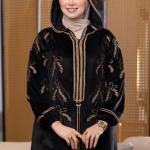 عبايه قطيفه هايدي كاوتشو الوان