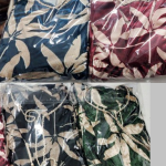 عبايه ورق شجر قطيفه فرنساوي