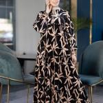 عبايه ورق شجر قطيفه فرنساوي