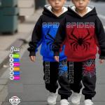 طقم سبيدر ميلتون مطبوع الوان