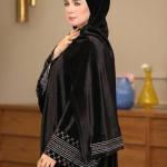 الملحفه القطيفه تطريز الاكمام الوان