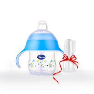 بابلز عرض * 77/ كوب يد 150 مل لبني + فرشه