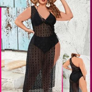 قميص  لانجيري شبك بيج سايز