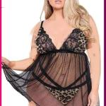 قميص لانجيري تل مستورد ناعم