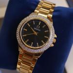 ساعت ذهبي استيك عريض بلاسترس الوان مختلفه