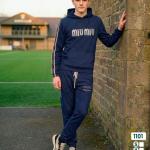 ترينج مطبوع الوان بخطين