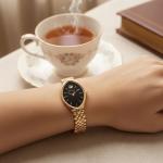 ساعه غصن الوان متعدده ذهبي وفضي