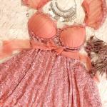 لانجري الوان قصير درعات فراشه