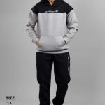 ترنج رجالي رصاصي في اسود