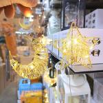 ستارة ليد معدن نجمه وهلال