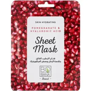 بوبانا قناع ورقي بالرمان احمر