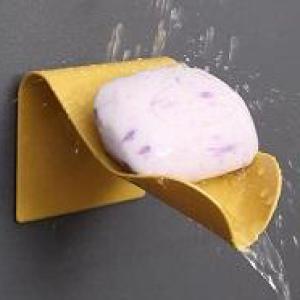 صبانة حائط و حوض شكل سهم بفتحة تصريف تسمح للصابون بالجفاف بسرعة، مما يطيل من عمره ويمنع نمو البكتيريا ألوان متعددة