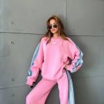 سوت تقليد اديدس الوان بخطين