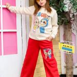 طقم لبوبو ميلتون الوان متعدده قطعتين