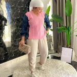 بلاوز صغائر مطعم جينز الوان