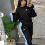 سوت تقليد اديدس الوان بخطين