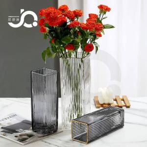 فازه زجاج لون فاميه فاخره