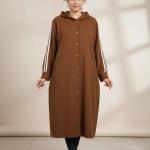 بالطو اسبورت بخطين الوان متعدده