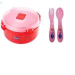 بابلز عرض 100 طبق ميكروويف + معلقة + شوكة