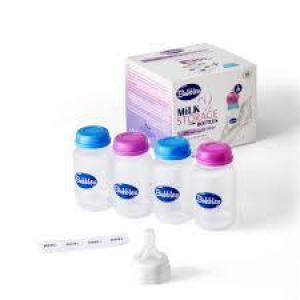 بابلز زجاجة حفظ لبن الام 4 قطع