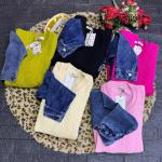بلاوز صغائر مطعم جينز الوان