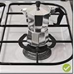 حامل كنك معدن للبوتاجاز 1 قطعة أسود