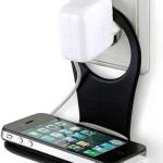 حامل (شاحن + موبايل) منطبق 1 قطعة ألوان متعددة