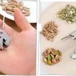 قشارة لب معدن قصافة 1 قطعة فضى