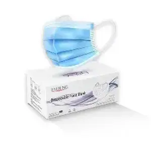 ماسك طبيب باستيك ازرق مغلف