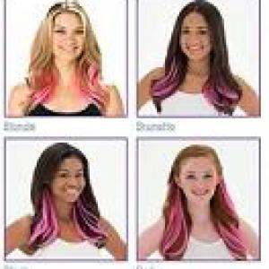 توكة شعر ملون قطعة واحدة