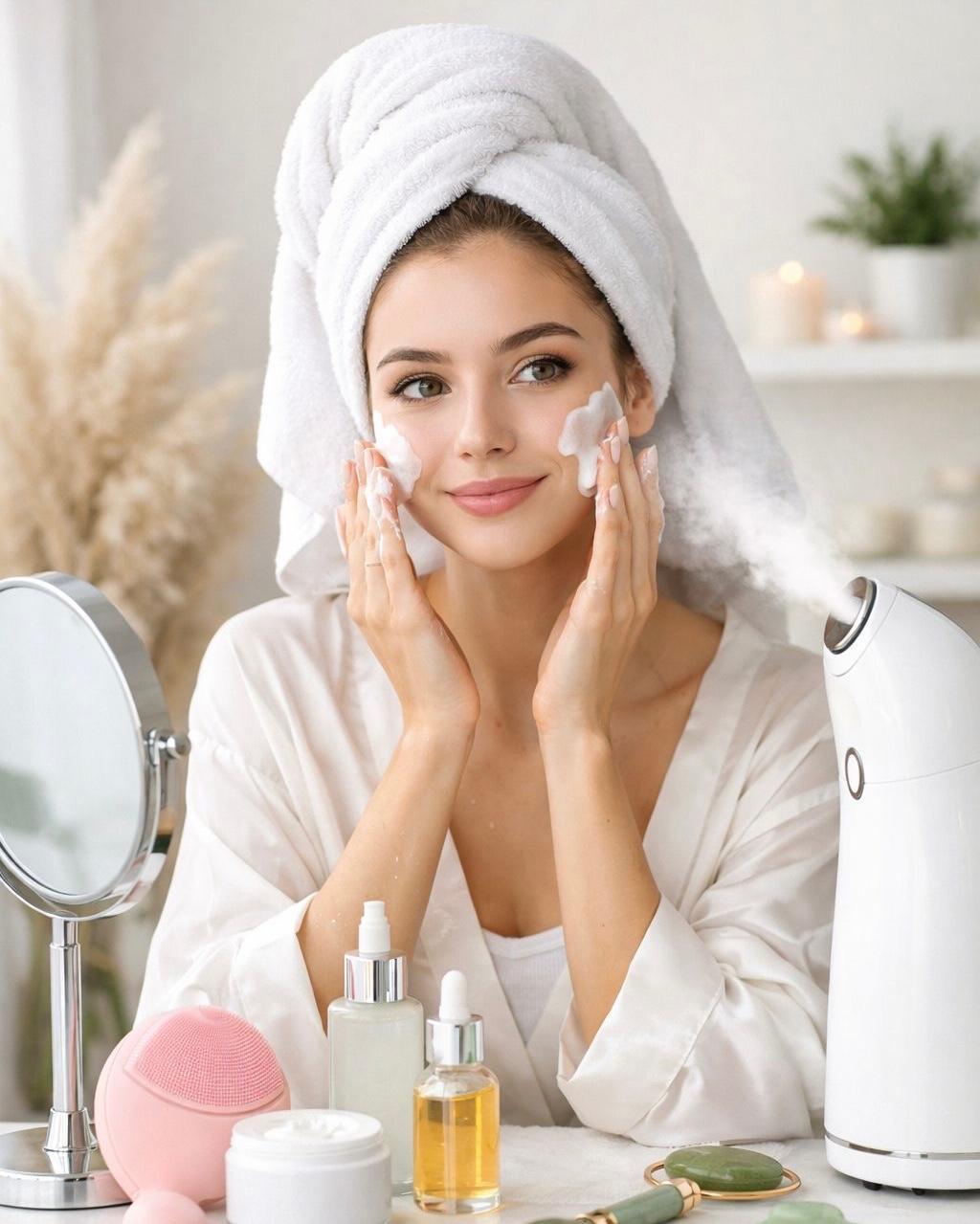 خدمة تنظيف البشرة