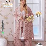 بيجامه 3 قطع بيج سايز