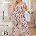 بيجامه 3 قطع بيج سايز